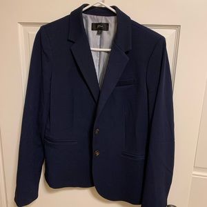 J.Crew womens suiting Navy blazer and pants